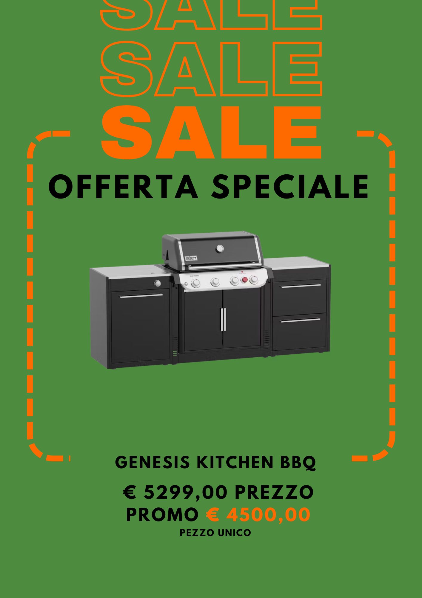 offerta speciale genesis kitchen bbq
